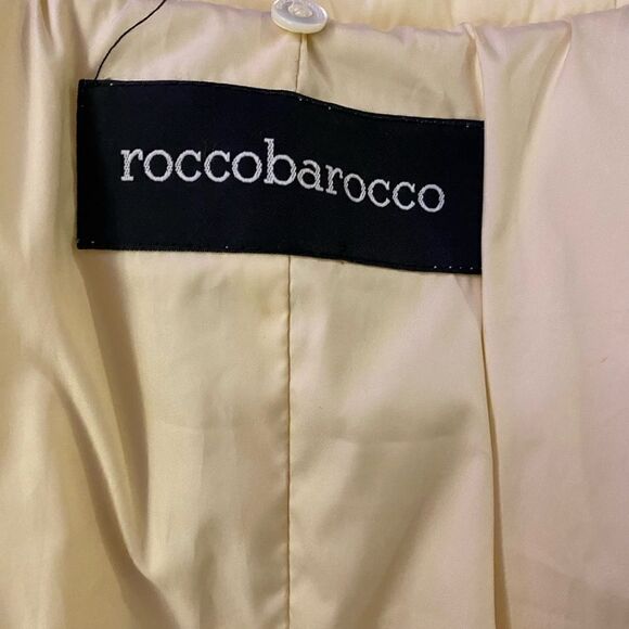 Roccobarocco real mink detailed puffer jacket, size 6 - Picture 14 of 15